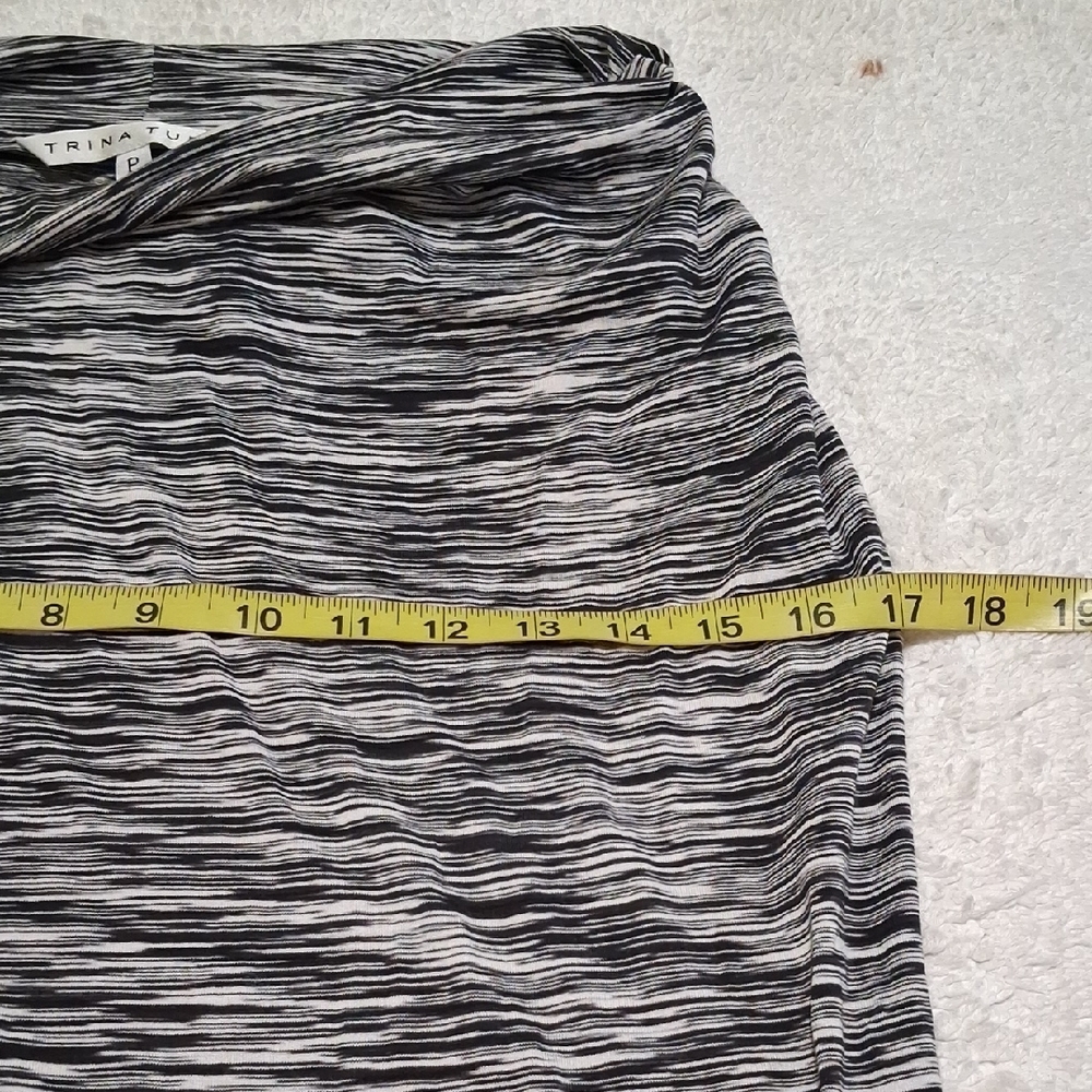 Trina Turk Black and White Maxi Dress - Picture 5 of 5